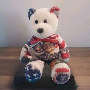Ronald Reagan  40th President Bean Bag  Bear Limited Treasures Limited Edition